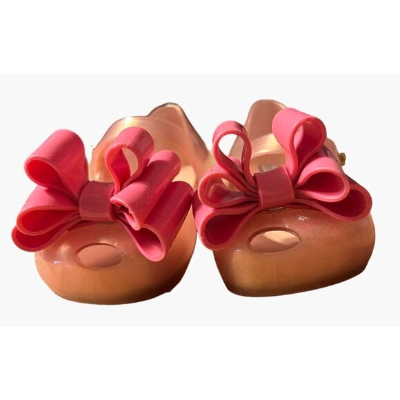 Mini Melissa Ultragirl Sweet Mary Jane Girls Size 7 Like NEW Condition Worn Once - Picture 7 of 8